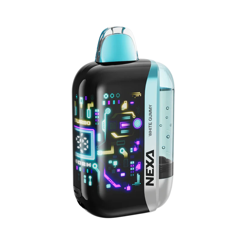 White Gummy Nexa Ultra II 50K - Black Coral